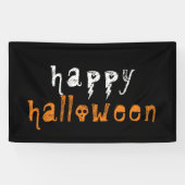 Bonne bannière d'Halloween (Horizontal)