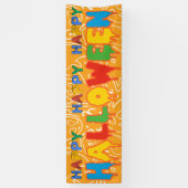 Bonne bannière d'Halloween | Décorations personnal (Vertical)