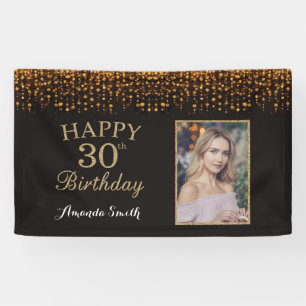 Bonne bannière du 30e anniversaire. Photo Parties