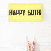 BONNE BANNIÈRE DU 50E ANNIVERSAIRE (Insitu)