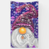 Bonne bannière Gnome de Noël (Vertical)