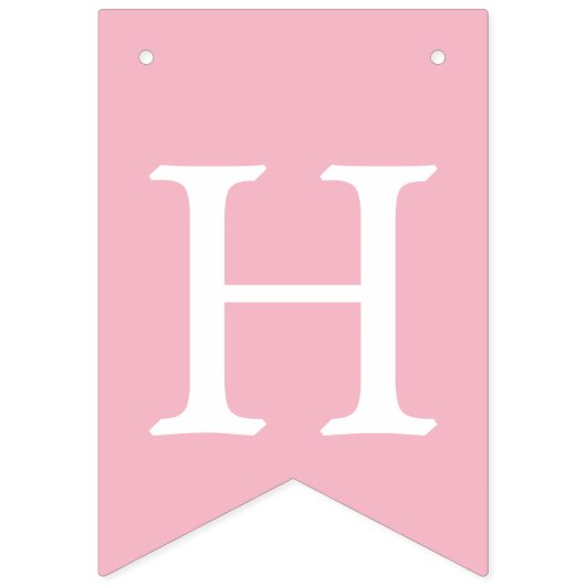 Bonne Bannière rose et or d'anniversaire (Deuxième drapeau)