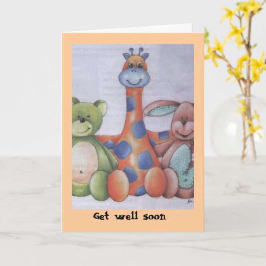 bonne carte (Fleur jaune)