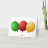 Bonne carte 10e anniversaire (Dos)