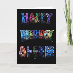 Bonne carte Alexis Anniversaire