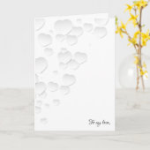 Bonne carte anniversaire (Fleur jaune)