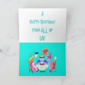 Bonne carte anniversaire Frankie (Intérieur)