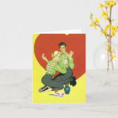 Bonne carte Anniversaire la meilleure décision que (Fleur jaune)