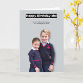 Bonne carte Anniversaire Sis! (Fleur jaune)