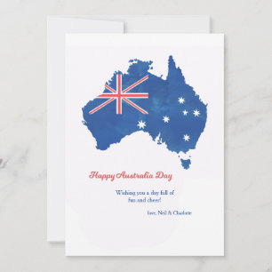 Bonne carte Australia Day