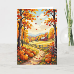 Bonne Carte Automne, Carte Automne, Carte Automne