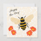 Bonne Carte Bee Day (Devant)