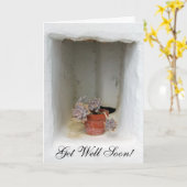 Bonne carte bientôt (Fleur jaune)