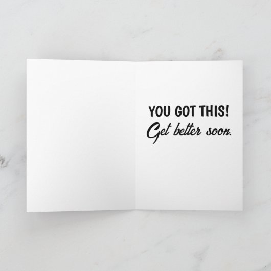 Bonne carte bientôt (Intérieur)