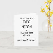 Bonne Carte Bientôt, Drôle, Sarcastique (Fleur jaune)