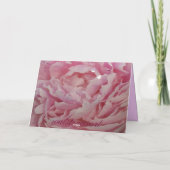 Bonne carte Birthday Peony (Dos)