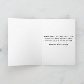 Bonne Carte Boss Gorilla Anniversaire En Nature (Intérieur)