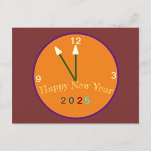 Bonne carte cadeau du Nouvel An 2025