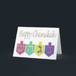 Bonne carte Chanukah<br><div class="desc">Bonne carte de voeux Chanukah avec des rêves. Entièrement personnalisable et personnalisable !</div>