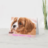 Bonne carte CKCS de marionnettes de la Fête des Mè (Devant)