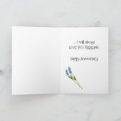 Bonne carte d'amour anniversaire (Intérieur)