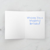 Bonne carte d'anniversaire (Intérieur)