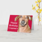 Bonne carte d'anniversaire (Fleur jaune)