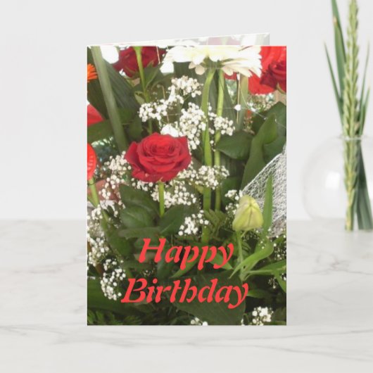 Bonne carte d'anniversaire (Devant)