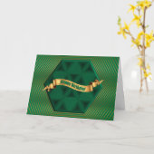 Bonne carte d'anniversaire (Fleur jaune)