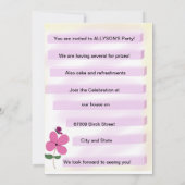 Bonne carte d'anniversaire (Dos)