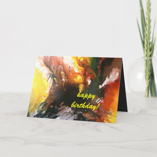 Bonne carte d'anniversaire (Devant)