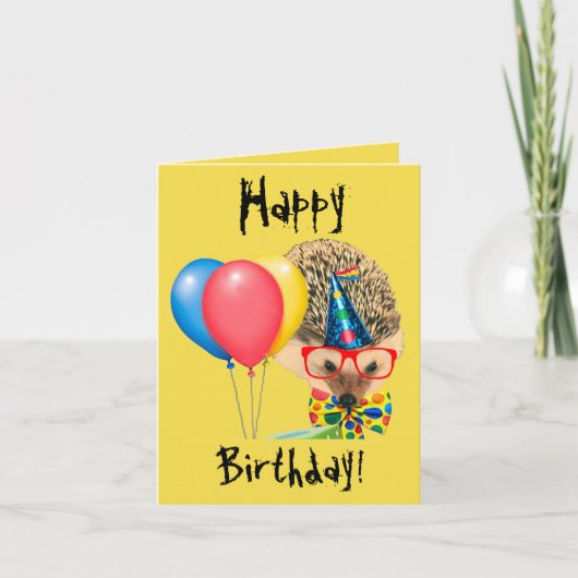 Bonne carte d'anniversaire ! (Devant)