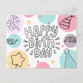 Bonne carte d'anniversaire (Devant)