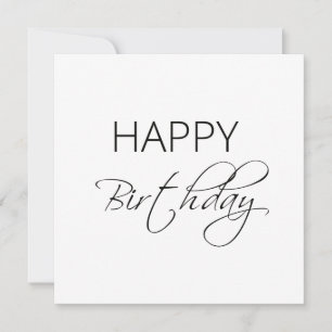 Bonne carte d'anniversaire