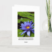 Bonne carte d'anniversaire (Dos)