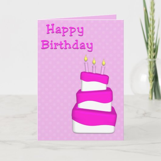 Bonne carte d'anniversaire (Devant)