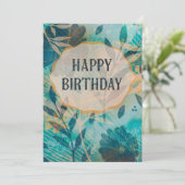 Bonne carte d'anniversaire (Debout devant)