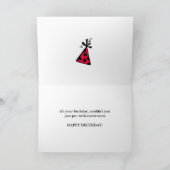BONNE CARTE D'ANNIVERSAIRE (Intérieur)