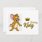 BONNE CARTE D'ANNIVERSAIRE (Devant / Derrière)