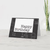 Bonne carte d'anniversaire (Dos)
