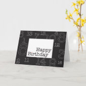Bonne carte d'anniversaire (Fleur jaune)