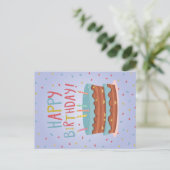 Bonne carte d'anniversaire (Debout devant)