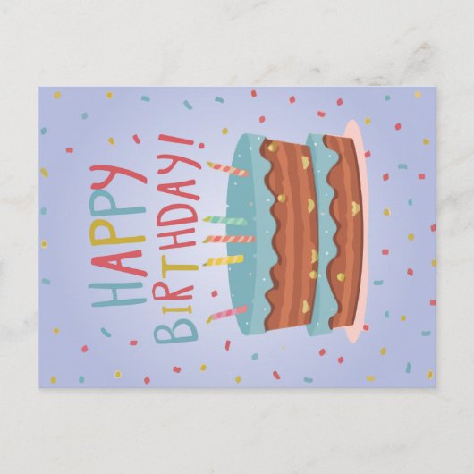 Bonne carte d'anniversaire (Devant)