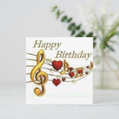 Bonne carte d'anniversaire (Debout devant)