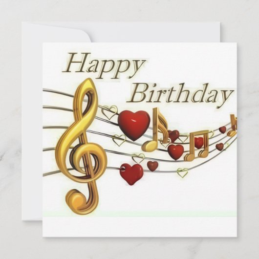 Bonne carte d'anniversaire (Devant)
