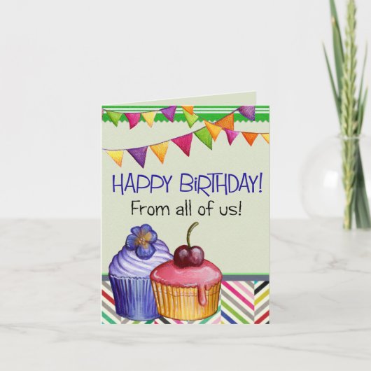 Bonne carte d'anniversaire (Devant)