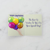 Bonne carte d'anniversaire (Intérieur)