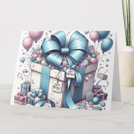 Bonne carte d'anniversaire (Devant)