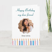 Bonne carte d'anniversaire (Devant)