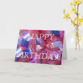 BONNE carte d'anniversaire (Fleur jaune)